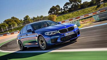BMW M5 review - race