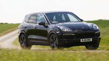 Porsche Cayenne Hybrid front corner