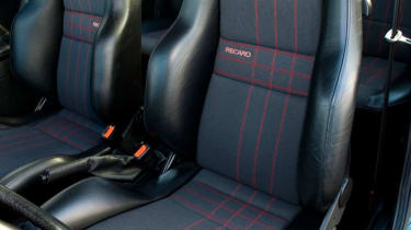 VW Golf Rallye Recaro seats