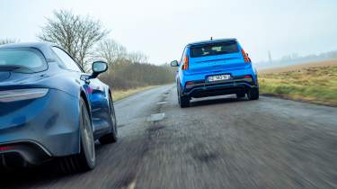 Alpine A290 v Alpine A110 – rear