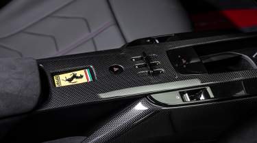 Ferrari Amalfi interior details