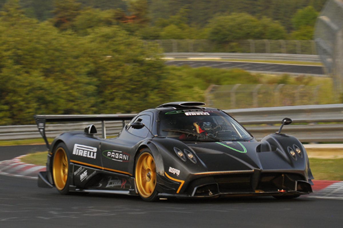 Pagani Zonda Breaks 'ring Record 