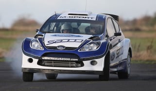Ford Fiesta S2000 rally car