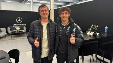 James Taylor and Kimi Antonelli