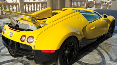 Special edition Bugatti Veyron at Qatar