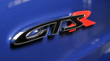 Vauxhall VXR8 GTS-R blue - UK car badge