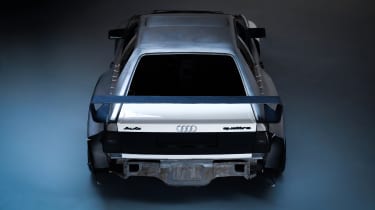 Audacious IV Audi Quattro restomod rear render