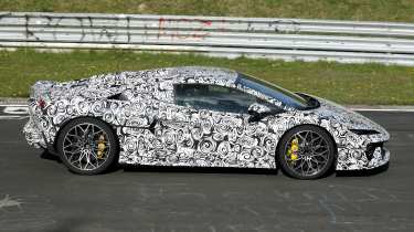 Lamborghini Temerario Spyder side