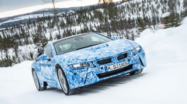 BMW i8 hybrid sports car