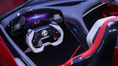 MG Cyberster Roadster concept – interior