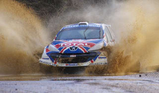 Peugeot 207 S2000 rally car