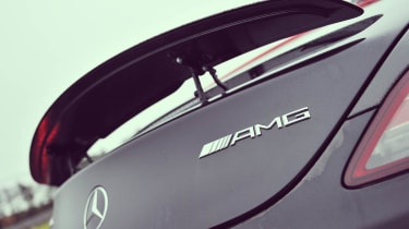 Mercedes SLS AMG Roadster rear spoiler