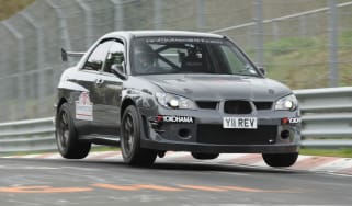 Revolution Subaru Impreza Project STI Nurburgring jump air
