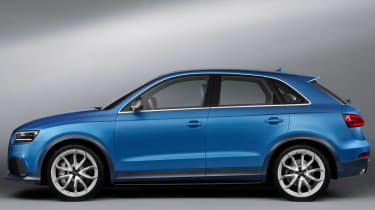 Audi RS Q3 side profile