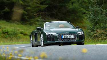 Audi R8 Spyder front