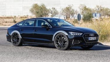Audi RS7 spy - front quarter