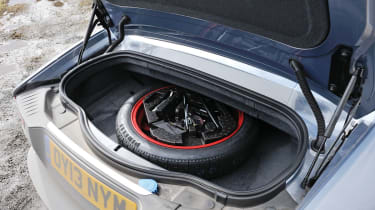 Jaguar F-type V6S spare tyre