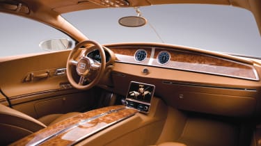 Bugatti 16C Galibier interior
