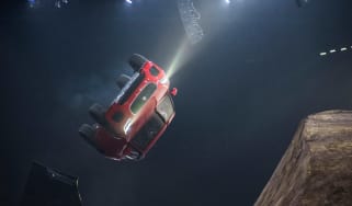 E-Pace launch - barrel roll 1