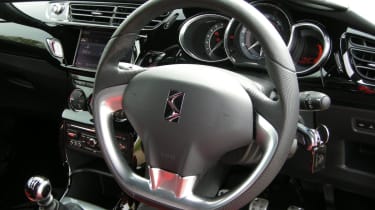 Citroen DS3 steering wheel