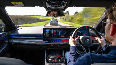 BMW M5 Touring review interior