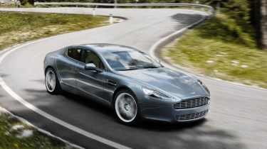 Aston Martin Rapide front action