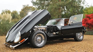 Martin Brundle and his Eagle Jaguar E-type