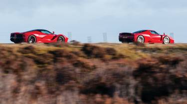 Ferrari Enzo v Ferrari LaFerrari
