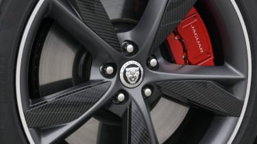 2013 Jaguar F-type V8 S carbon spoke alloy wheel