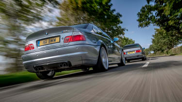 BMW M triple – rear tracking