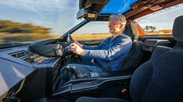Toyota MR2 – interior driving