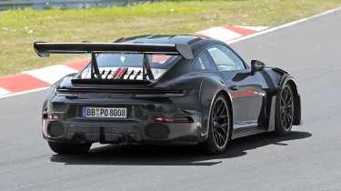 Porsche mule Nürburgring rear