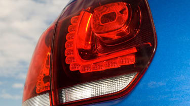 VW Golf R badge