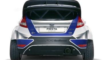 Ford Fiesta WRC rally car