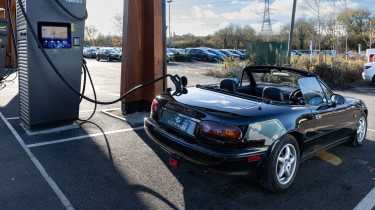 Mazda MX-5 Electrogenic EV conversion rear