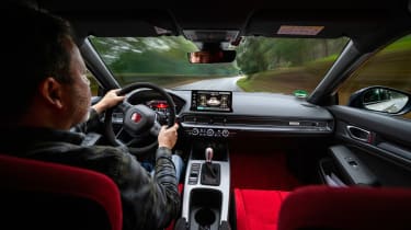 Honda Civic Type R AP – interior driving
