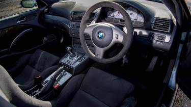 BMW M3 CSL interior