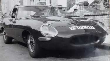 Simon Saunders first car – Jaguar E-type