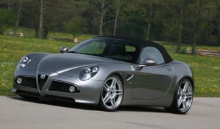 592bhp Alfa Romeo 8C Spider news and pictures
