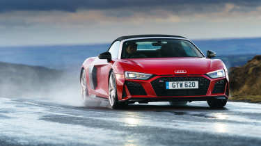 Audi R8 Spyder front