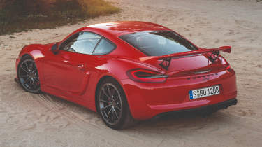 Porsche Cayman GT4 rear