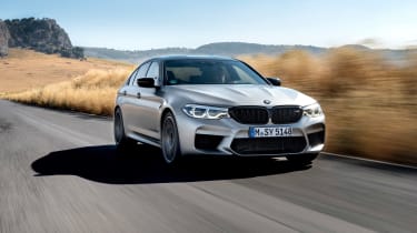BMW M5 Competition review - front quarter