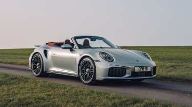 Porsche 911 Turbo S Cabriolet – front