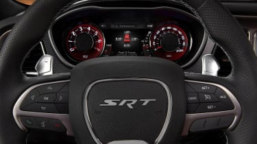 Dodge Challenger SRT Hellcat dials gauges