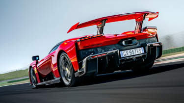 Ferrari F80 rear wing