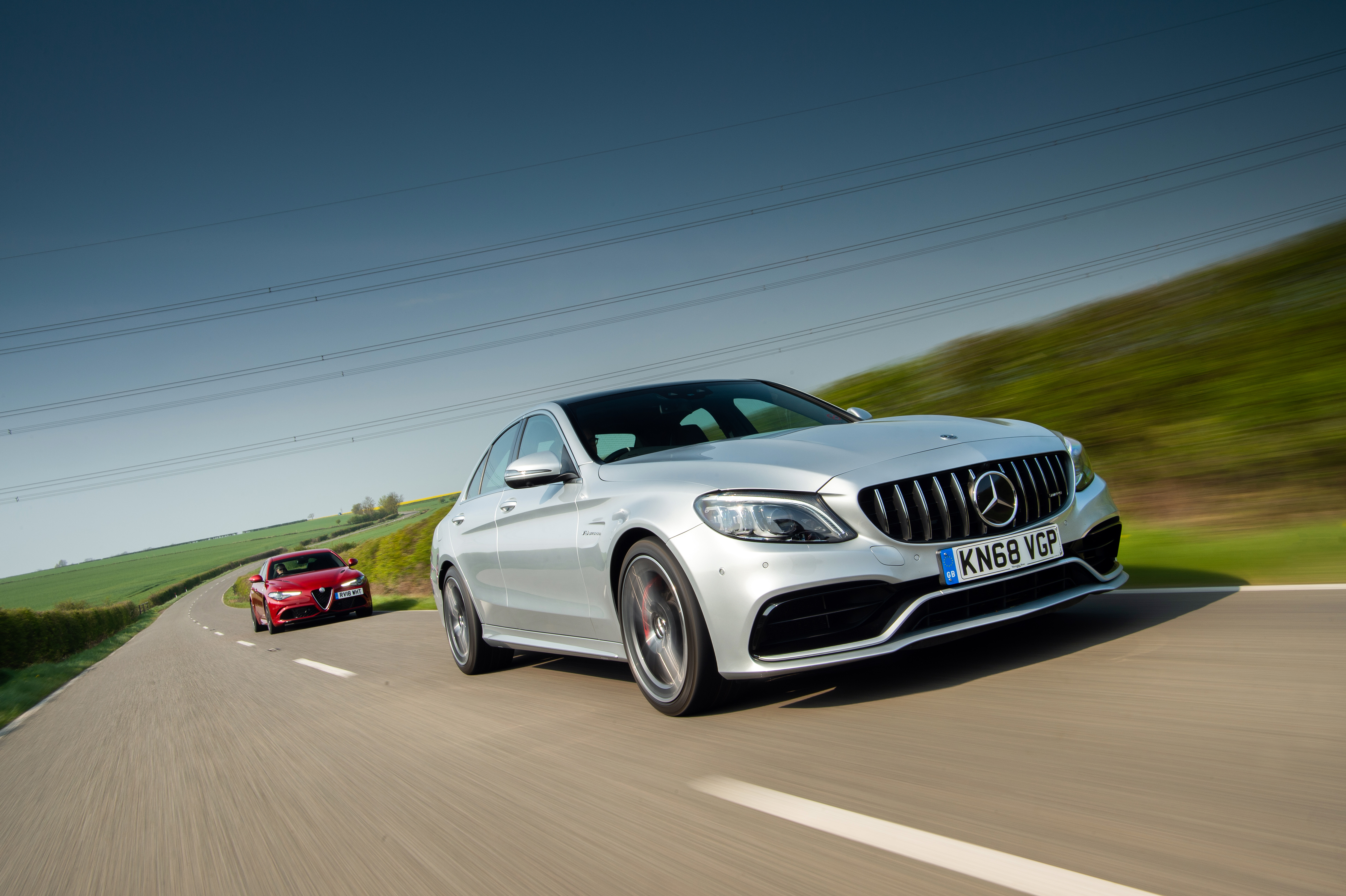 Mercedes Amg C63 S Vs Alfa Romeo Giulia Quadrifoglio