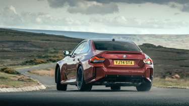 BMW M2 v Porsche Boxster GTS v Lotus Emira v Alpine A110 v Ford Mustang