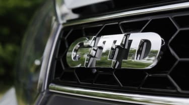 Volkswagen Golf GTD badge