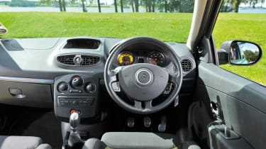 Renaultsport Clio 200 Cup interior dashboard
