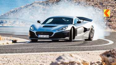 Rimac Nevera – drift